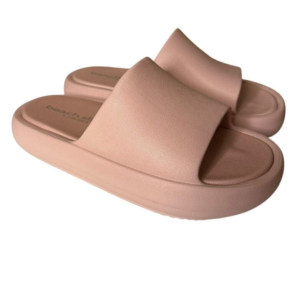 J Slides NEW Beach Slides Squish Pink EVA Size 8
